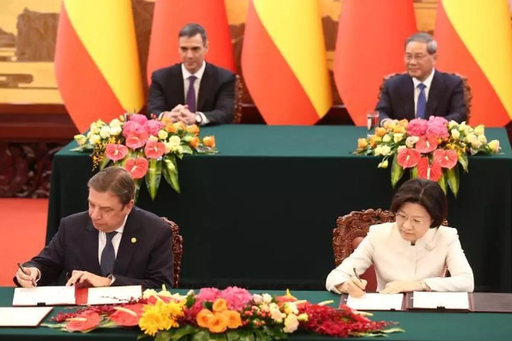 La cooperación económica-comercial entre China y España goza de un enorme potencial